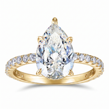 Vivian Pear Ring - Gold