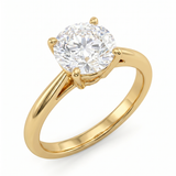 Classic Solitaire Ring - Gold