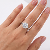 Classic Solitaire Ring - White Gold