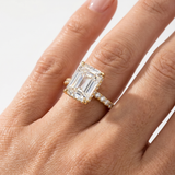 Isabella Emerald Ring - Gold