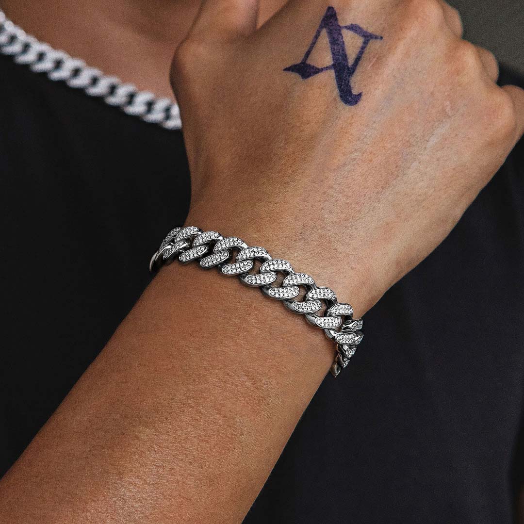 HAVEN – Iced Cuban Bracelet 12mm