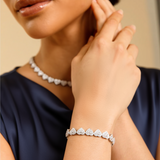 צמיד טניס לב - Amóre