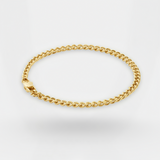 Cuban Bracelet 4MM - Gold