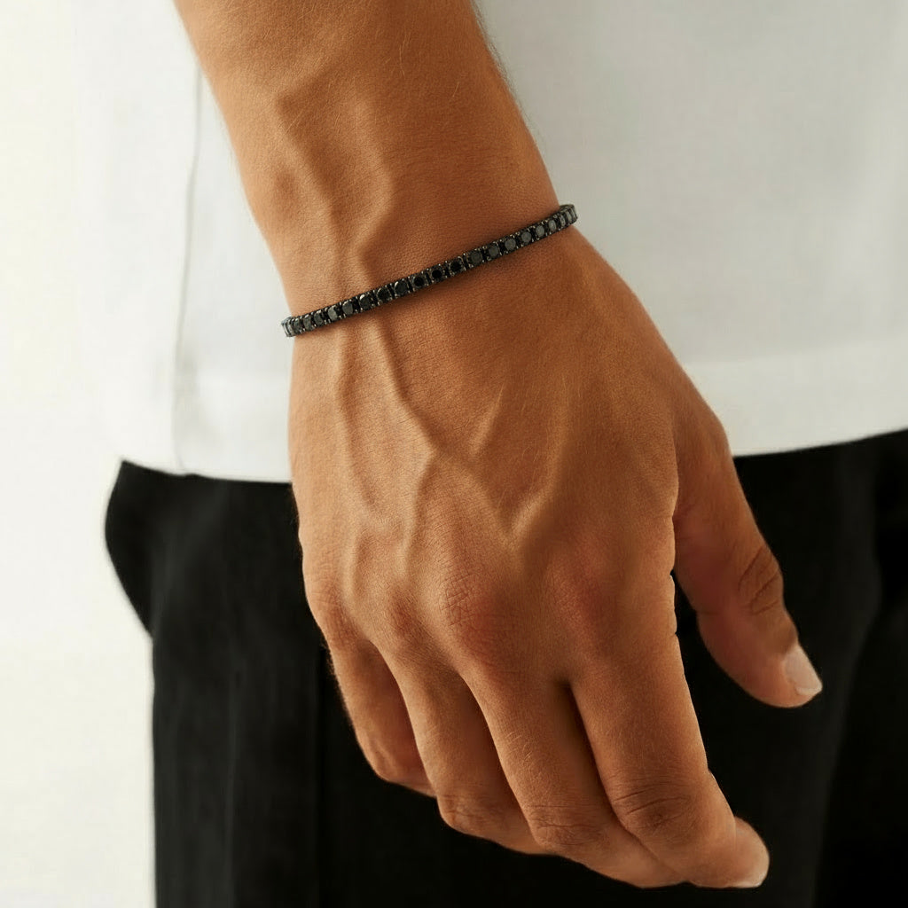 Onyx Tennis Bracelet