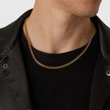 Cuban Chain 4MM Gold