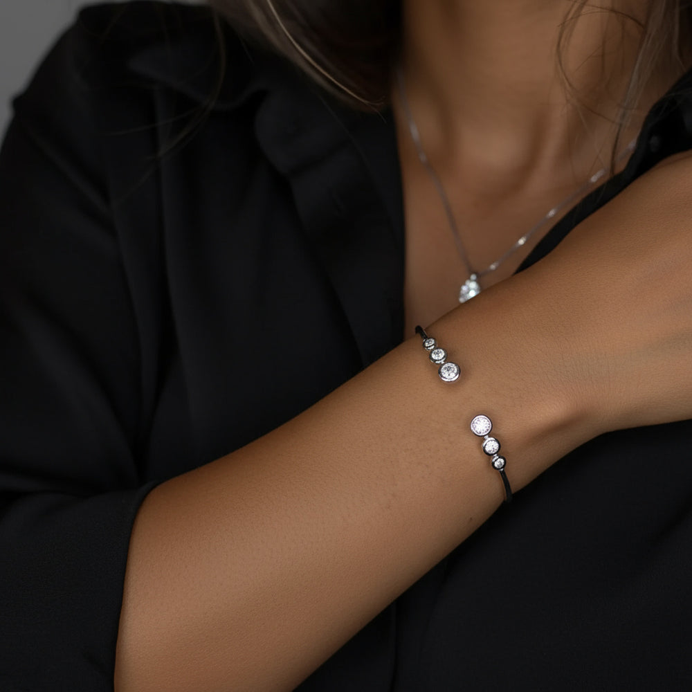 צמיד Luna - זהב לבן