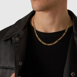שרשרת פיגארו 5 מ"מ - זהב