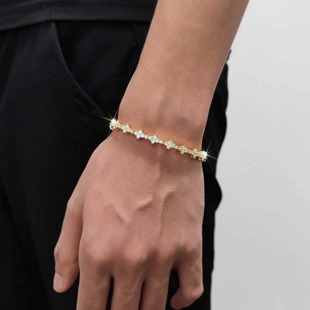 Nexa Tennis Bracelet – Gold
