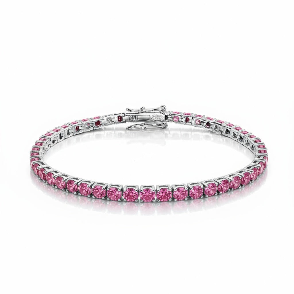 Rosé Tennis Bracelet