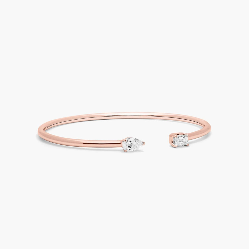 Noga Bangle Bracelet - Rose Gold