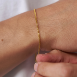 צמיד ריי 2 מ"מ - זהב