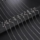 Astra Zodiac Sign Necklace In Silver