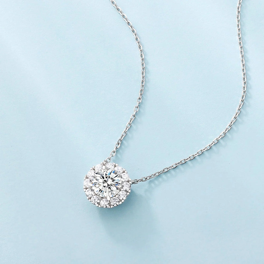 Aurora – Moissanite Necklace