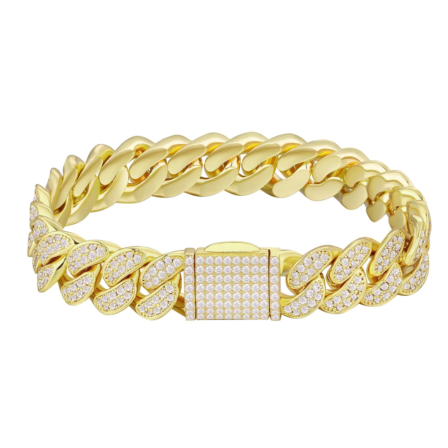 HAVEN – Iced Cuban Bracelet 12mm