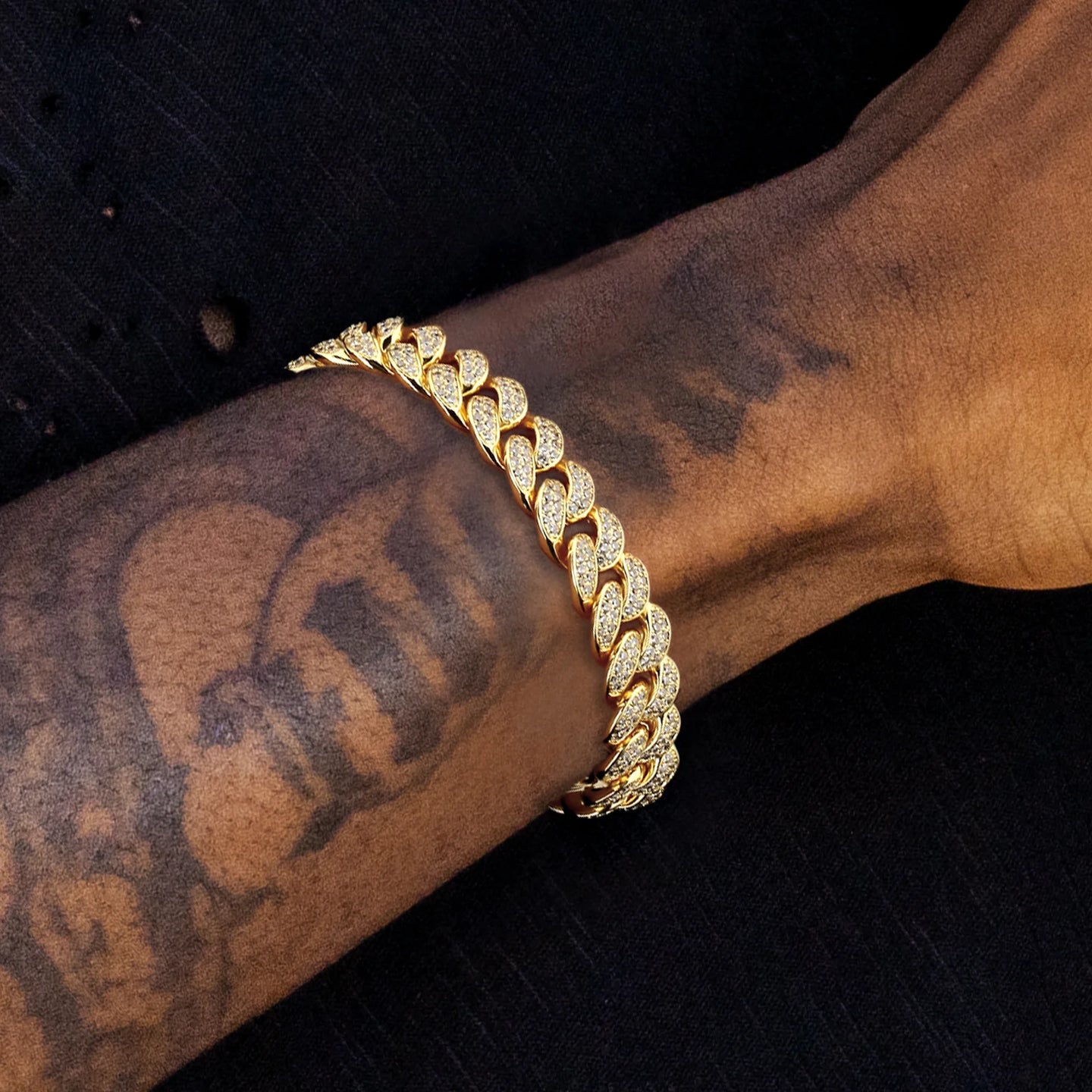 HAVEN – Iced Cuban Bracelet 12mm