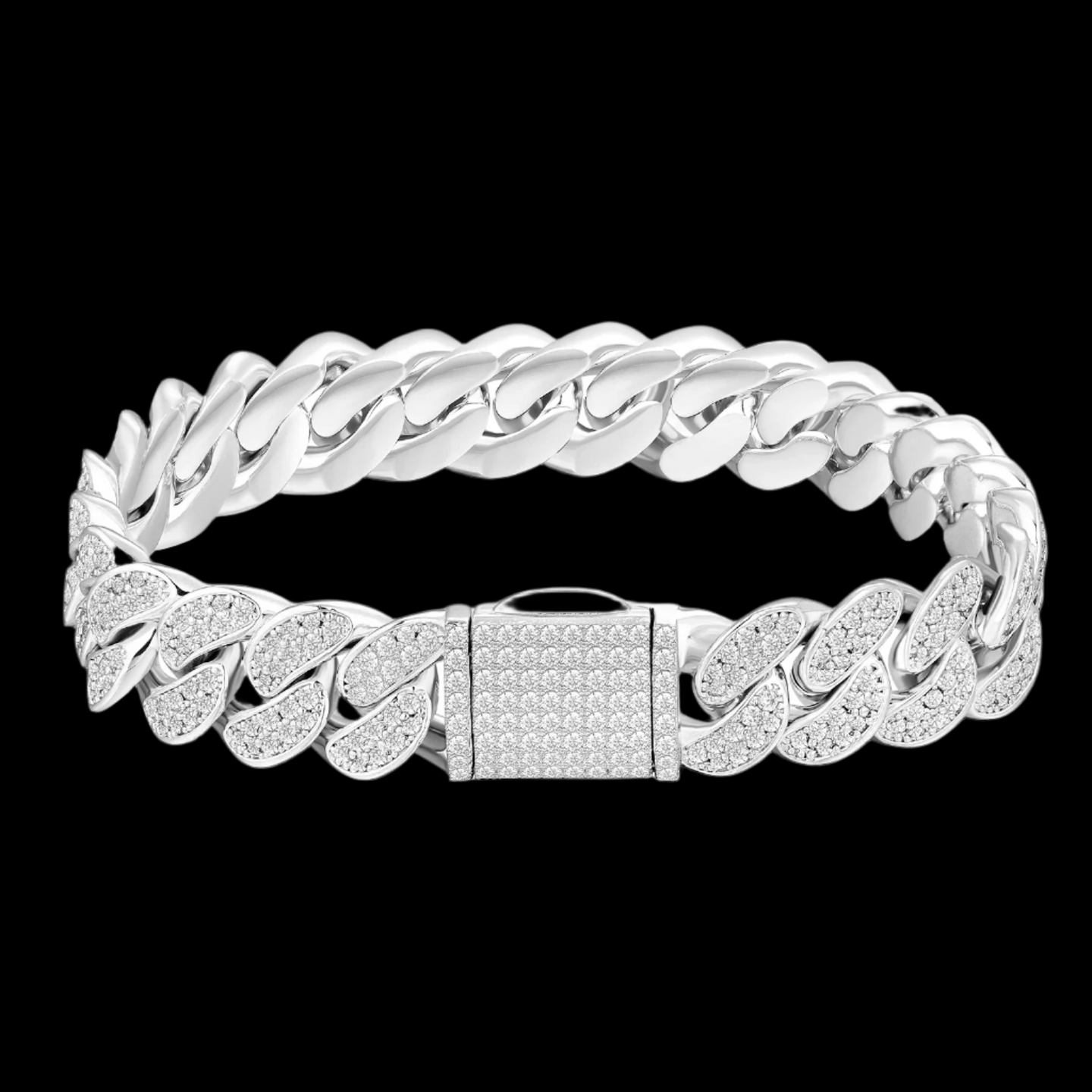 HAVEN – Iced Cuban Bracelet 12mm