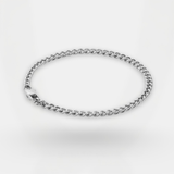 Cuban Bracelet 4MM - Silver