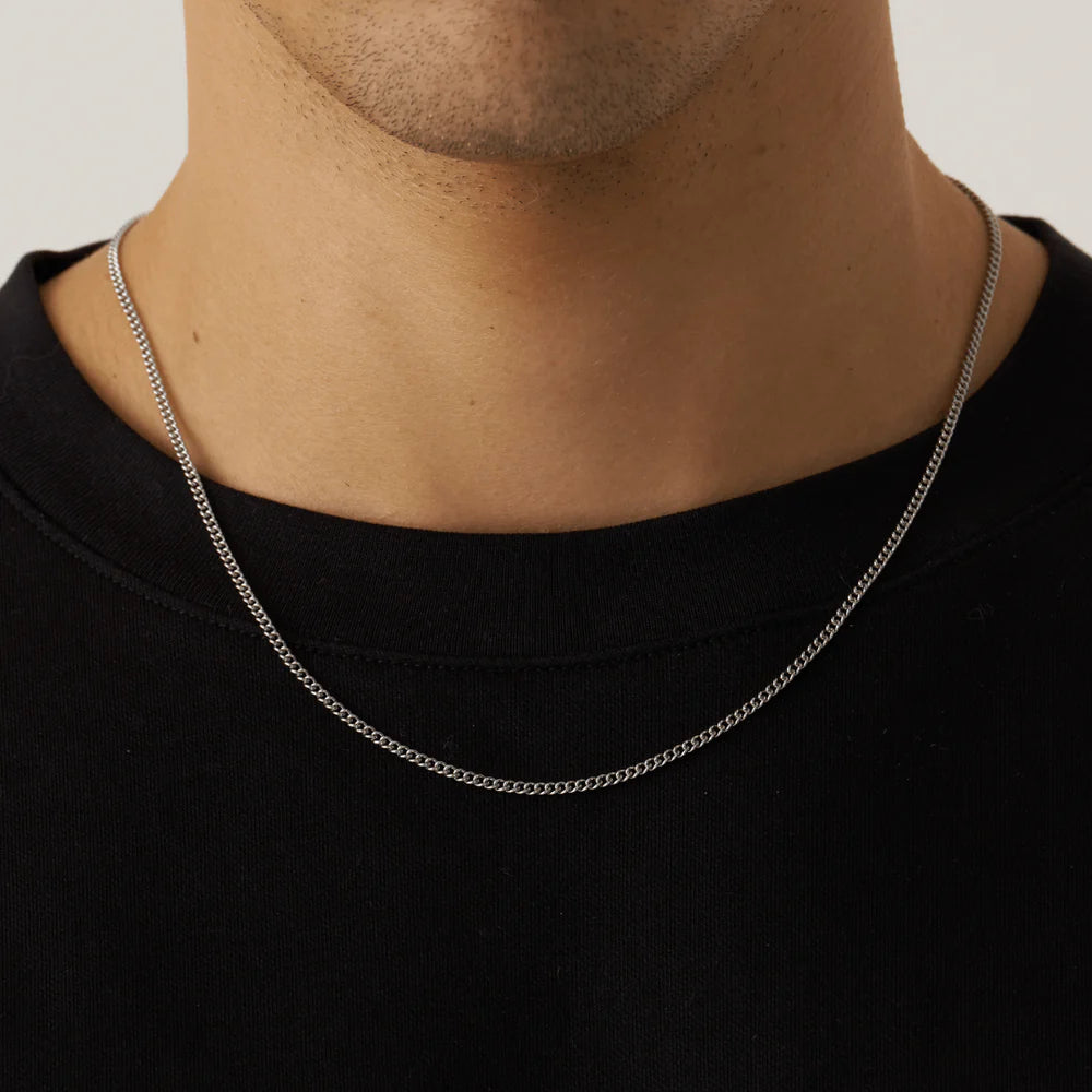 Cuban Chain 2MM Silver