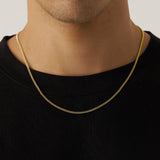 Cuban Chain 2MM Gold