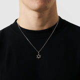 Star of David Pendant - Silver
