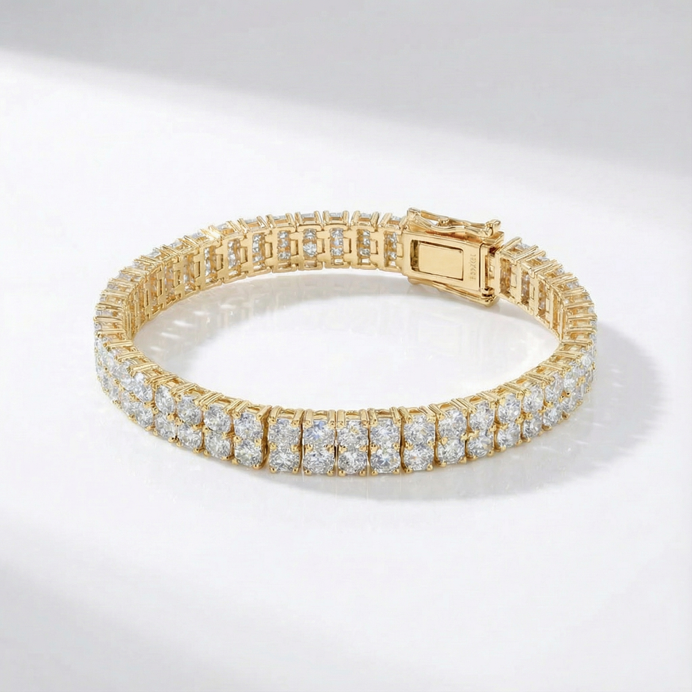Radiance Tennis Bracelet - Gold