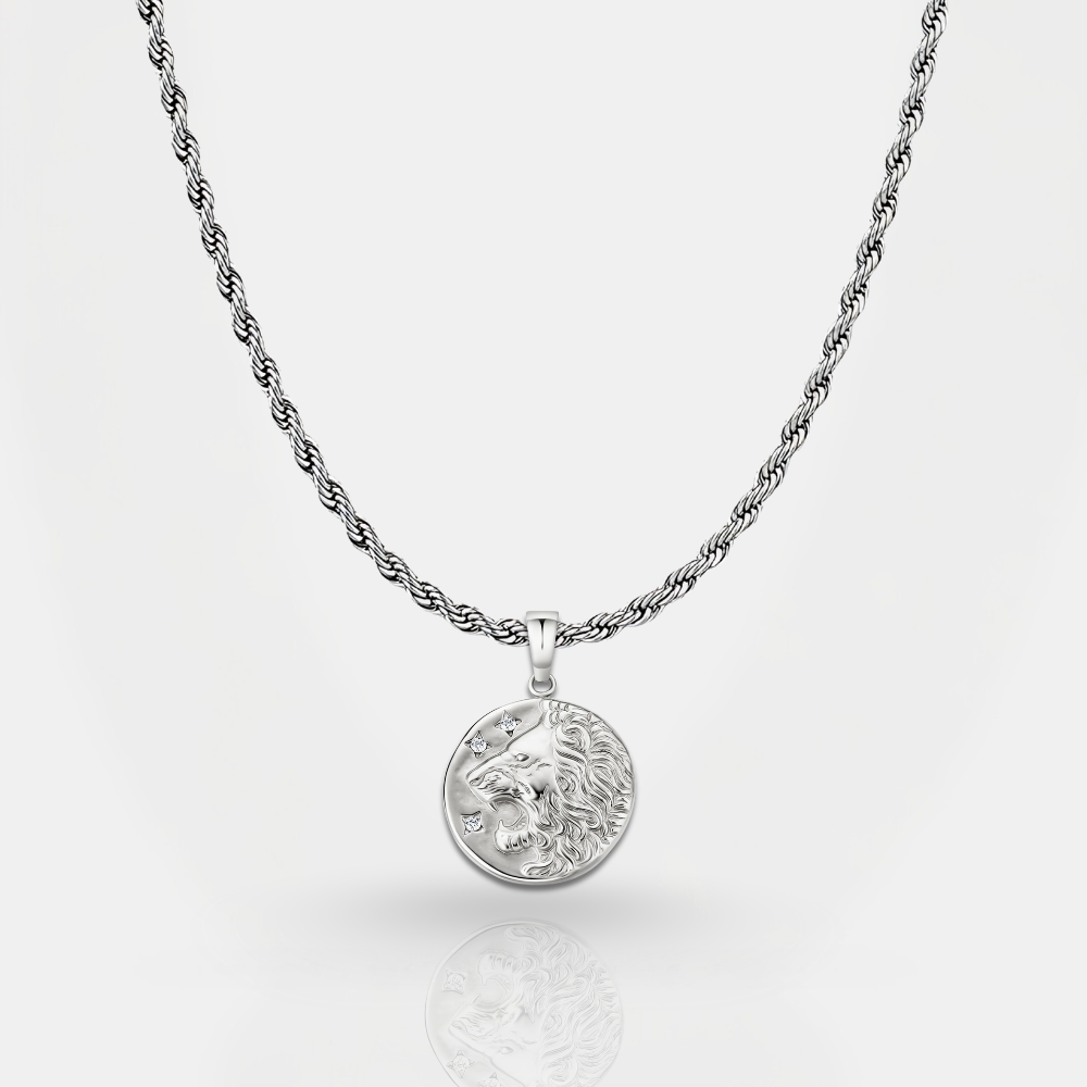 שרשרת BEAST בכסף