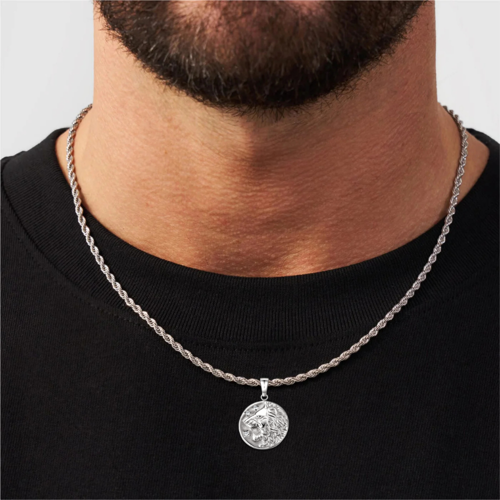 שרשרת BEAST בכסף