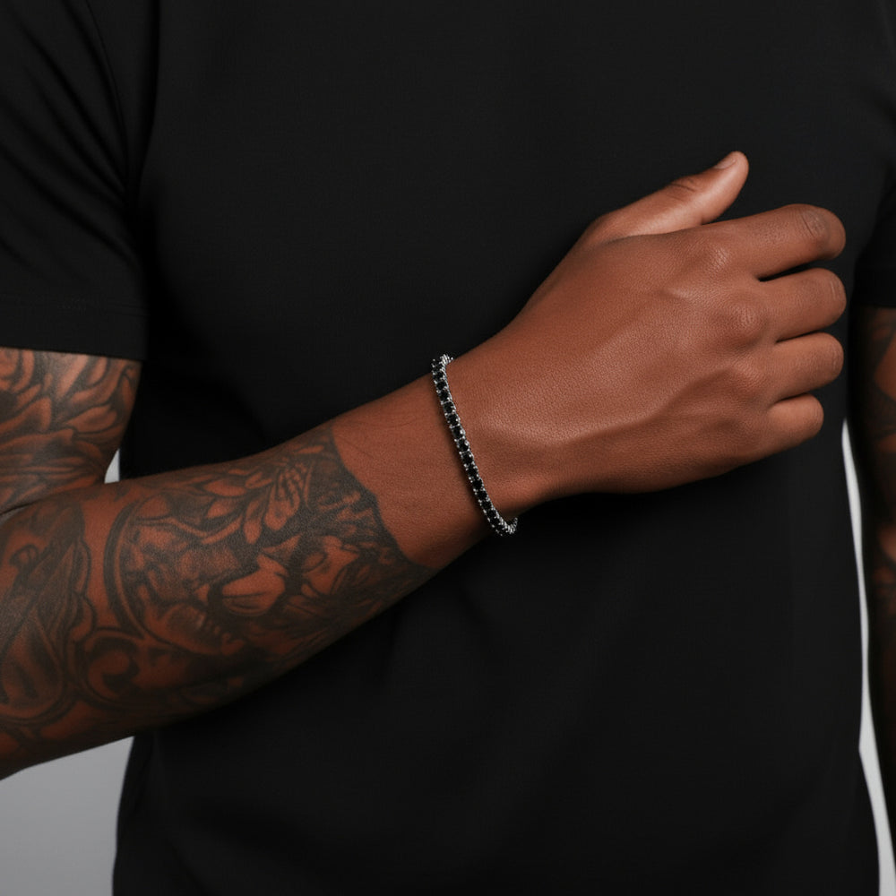 צמיד אבני טניס ONYX