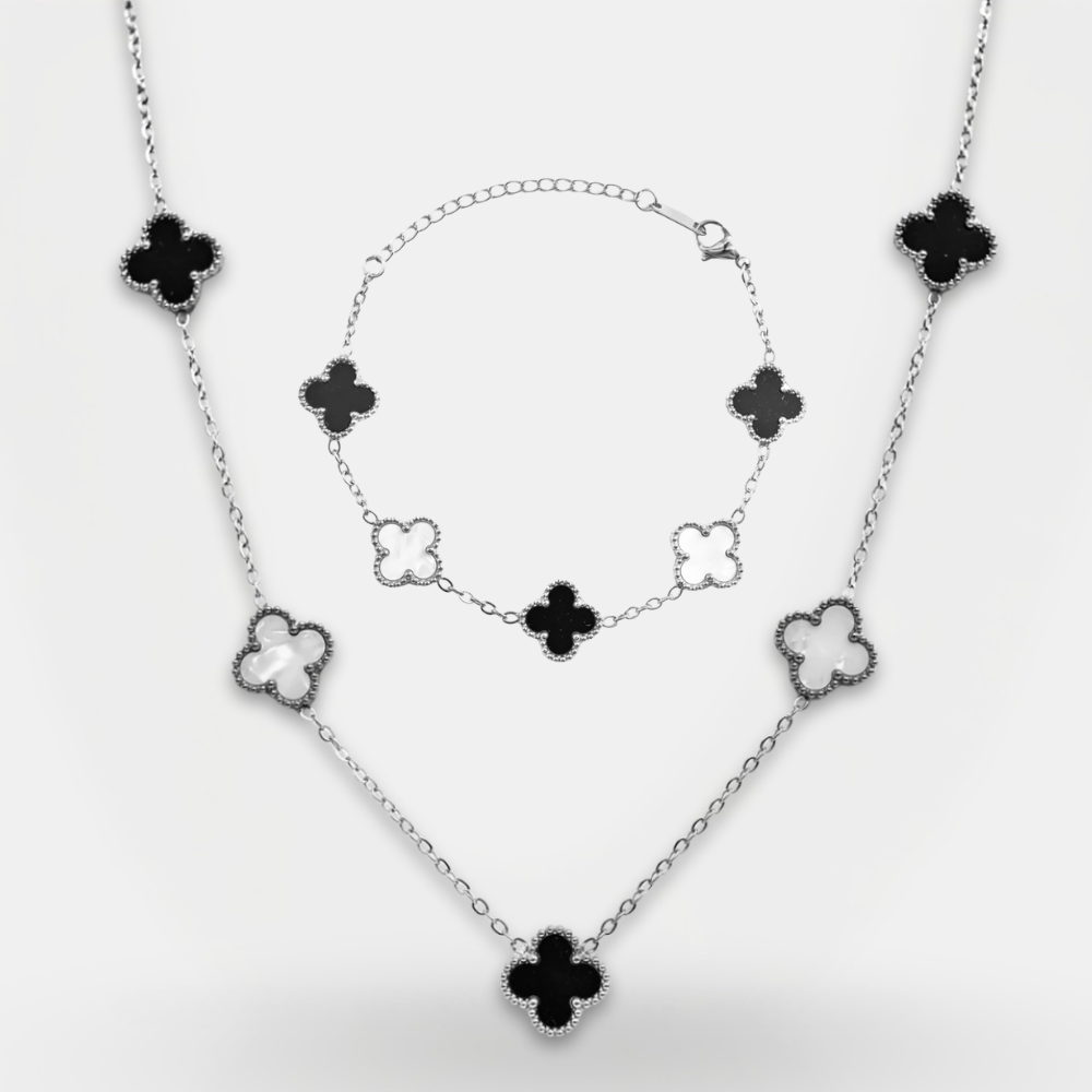 Clover Set Silver - Mono