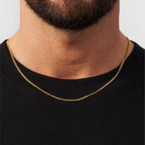 Ray Chain 2MM Gold