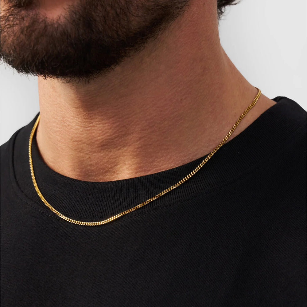 Ray Chain 2MM Gold