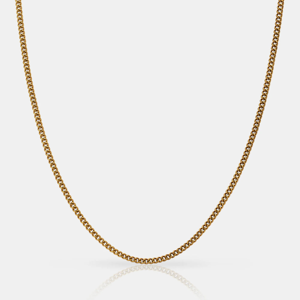 Cuban Chain 2MM Gold