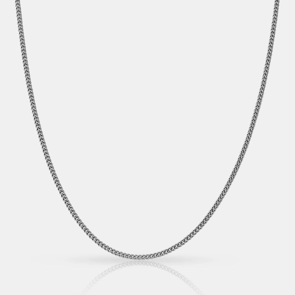 Cuban Chain 2MM Silver