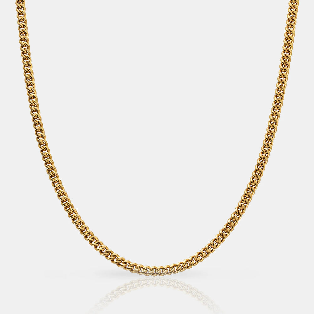 Cuban Chain 4MM Gold