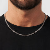 Cuban Chain 4MM Silver