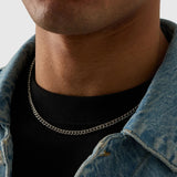Cuban Chain 4MM Silver