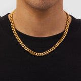 Cuban Chain 8MM Gold