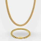 Cuban Set 8MM – Gold