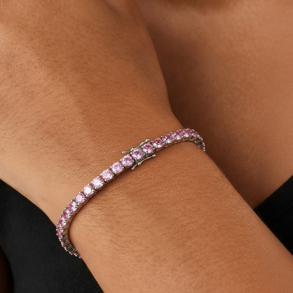 Rosé Tennis Bracelet