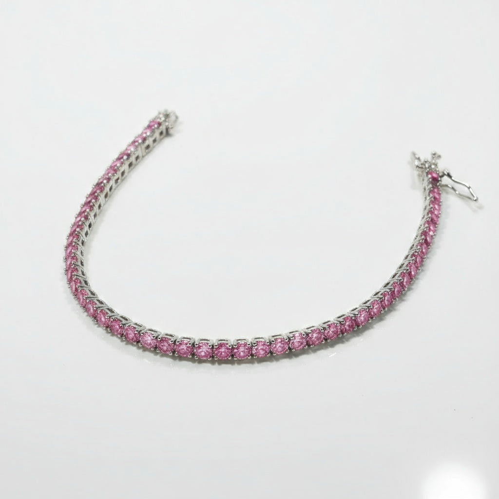 Rosé Tennis Bracelet