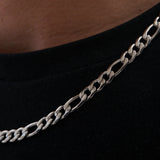 Figaro Chain 5MM Silver