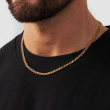 Cuban Chain 4MM Gold