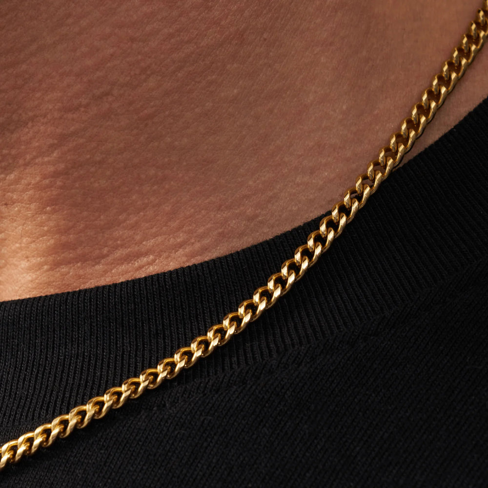 Cuban Chain 4MM Gold