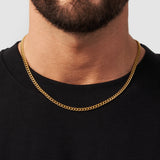 Cuban Chain 4MM Gold