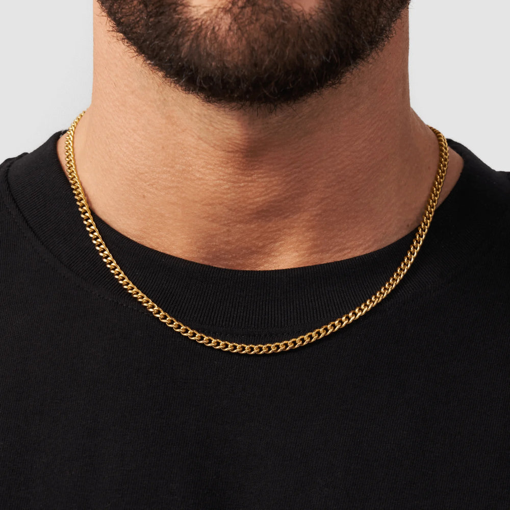 Cuban Chain 4MM Gold