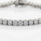 Tennis Bracelet 3MM - White Gold