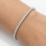 Tennis Bracelet 3MM - White Gold