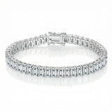 Baguettes Tennis Bracelet