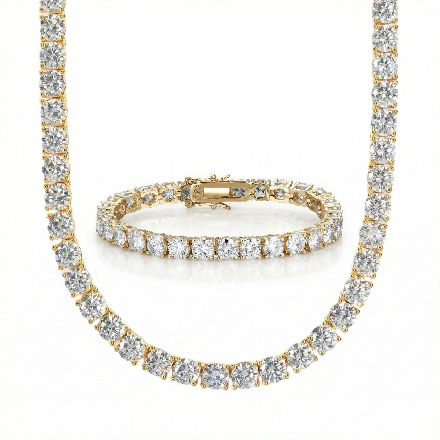 Tennis Set 5MM - Gold
