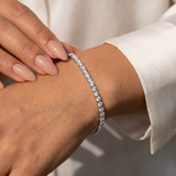 Tennis Bracelet 3MM - White Gold